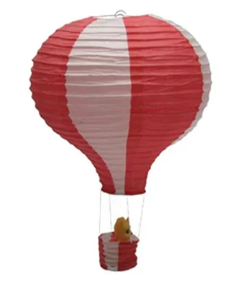 süß Heißluftballon Reispapier Lampion Lampenschirm (Modell 05)