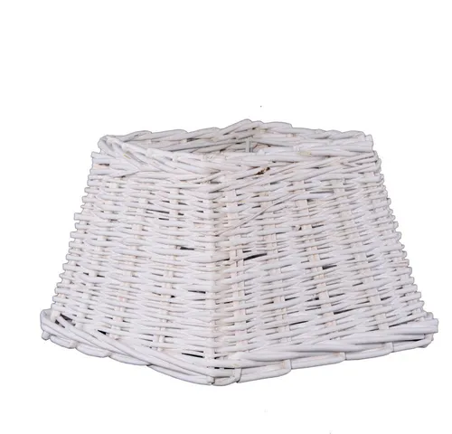Dirk Davids Lampenschirm für Tischleuchte aus Rattan in Matt Weiß - Lampenschirm für Tischleuchten, aus hochwertigem Rattan in Matt Weiß, sorgt für eine gemütliche Atmosphäre und passt perfekt in jeden Wohnraum.