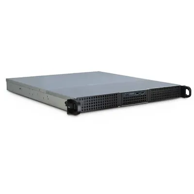 Inter-Tech 88887100 Case IPC Server 1U-10248 - 48cm, robustes Design ohne PSU für zuverlässige Serveranwendungen