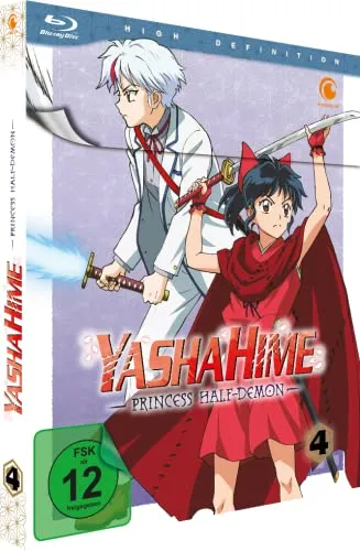 Yashahime: Princess Half-Demon - Staffel 1 - Vol.4 - [Blu-ray] - Anime-Film, freigegeben ab 12 Jahren, voller Abenteuer und spannender Geschichten aus der Welt der Halbdämonen.