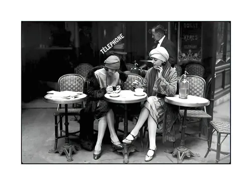 Café Et Cigarette, Paris, 1925 (Kunstdruck) 30 x 24 cm