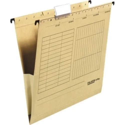 Falken Hängetasche 80004336 A4 Leinenfrösche braun von Falken