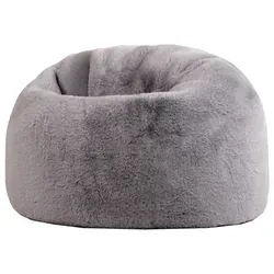 icon Sitzsack für Kinderzimmer, flauschig und Made in Germany - Kuscheliger Sitzsack aus ultraweichem Kunstkaninchenfell, perfekt für kleine Lounger im Schlafzimmer oder Spielzimmer. Strapazierfähig mit Doppelnähten, ideal für Kinder von 1 bis 5 Jahren.