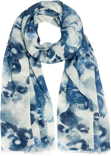 Caspar Modeschal SC531 Damen Sommer Schal aus weichem Modal gemustert