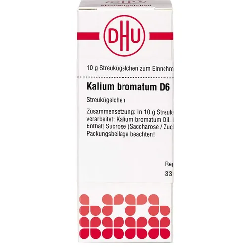 KALIUM BROMATUM D 6 Globuli 10 g