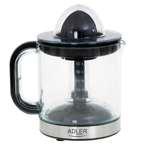 Adler Zitruspresse 1,2 L Saftpresse AD 4012 in schwarz von Adler