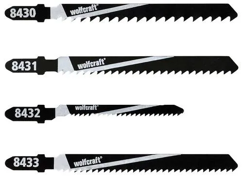 Wolfcraft 8430000 10 Stichsägeblätter Set 10St.