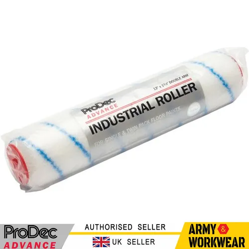 Prodec 30.5cm Nylon Lösungsmittelbeständig Industril Lack Boden Doppelarm Roller