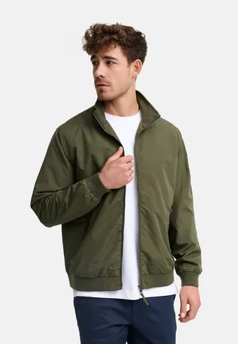 Indicode Blouson Herren INCatall Übergangsjacke mit Stehkragen - Stilvolle Übergangsjacke für Herren in Beige, ideal für den Alltag. Der Reißverschluss und der Stehkragen sorgen für einen modernen Look und hohen Tragekomfort.