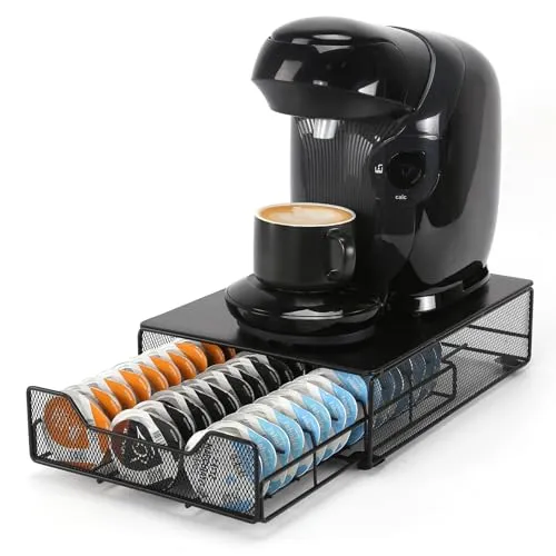 SYSYLY Kaffee Kapselhalter für Tassimo Kapseln – Platzsparender Organizer