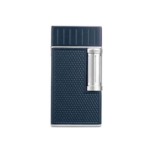 Colibri Julius II Feuerzeug 2er-Softflamme - navy/chrome - Elegantes 2er-Set Softflamme-Feuerzeuge in navy und chrome. Ideal für den täglichen Gebrauch und perfekt für unterwegs.