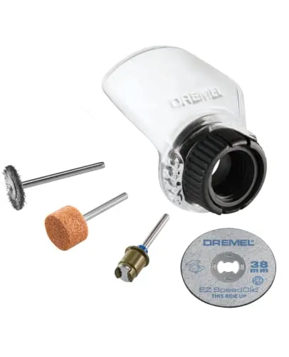 Dremel 550 Comfort Guard-Aufsatz. Aufsatz für rotierende Werkzeuge für mehr Komfort beim Schneiden, Schleifen und Reinigen.