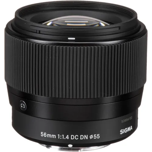 Sigma 56mm F1,4 DC DN Contemporary Objektiv - Objektiv für Micro Four Thirds mit hoher Lichtstärke und leichtem Gehäuse, ideal für Natur- und Landschaftsaufnahmen, staub- und spritzwassergeschützt.