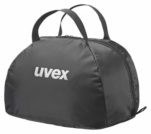UVEX Helmtasche aus Nylon in schwarz