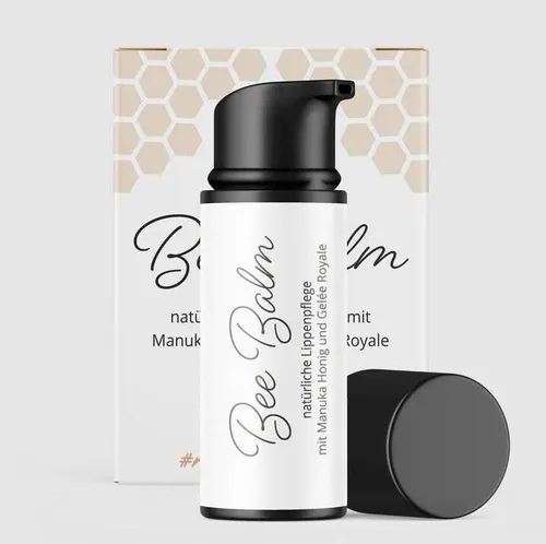 Lippenpflegebalsam mit Manuka Honig, Gelée Royale & Retinol 6ml Pumpspender