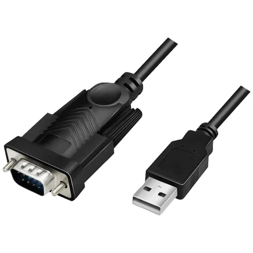 LogiLink Seriell Adapter [1x USB 2.0 Stecker A - 1x D-SUB-Stecker 9pol.] 1.5 ...