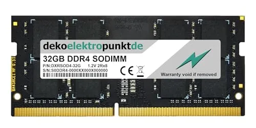 dekoelektropunktde 32GB RAM Speicher passend für MSI GT80S DDR4 SO-DIMM PC4