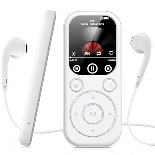 128GB MP3 Player mit Bluetooth und FM-Radio von RWSRW