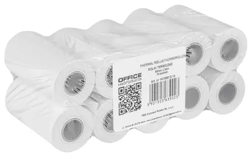 OFFICE PRODUCTS Kassenrollen Thermorollen / 10 Rollen