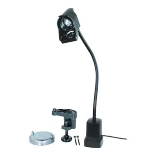 HEDI Maschinen- und Arbeitsplatzleuchte 6LEDDUO - Vielseitige LED-Leuchte mit flexibler Positionierung, ideal für Werkstätten und Maschinen. Robuster Gelenkschlauch und starker Haftmagnet sorgen für optimale Lichtverhältnisse.