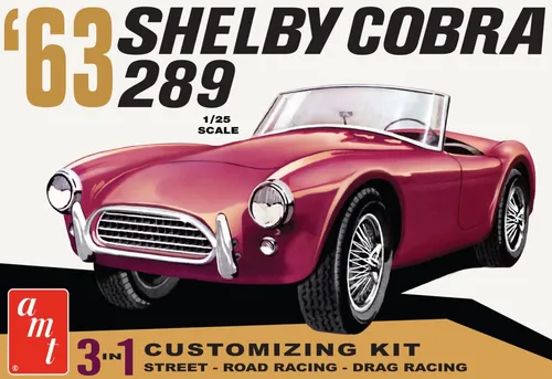 AMT AMT1319/12 SHELBY COBRA 289 1:25 Modellbausatz