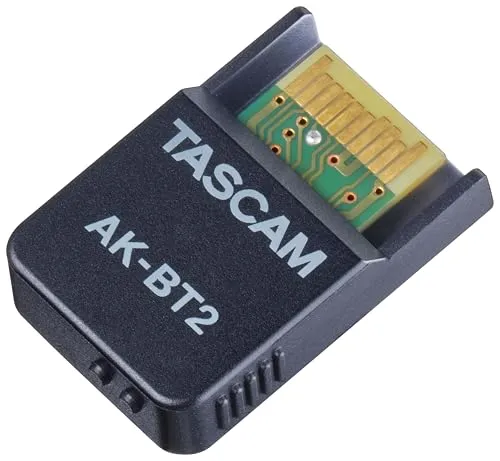 TASCAM AK-BT2 – Bluetooth-Adapter für Tascam-Produkte - Effektgeräte & Signalprozessoren, ermöglicht kabelloses Audiomonitoring für TASCAM FR-AV2 und sorgt für mehr Flexibilität im Studio.