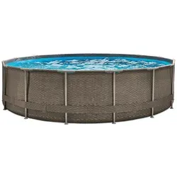 Summer Waves Frame Pool Rattan