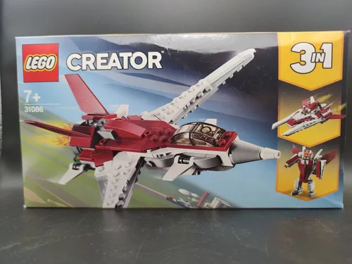 LEGO® Creator Flugzeug der Zukunft 31086 - 3-in-1 Bausatz für kreative Baumeister ab 7 Jahren, fördert die Fantasie und bietet stundenlangen Spielspaß.