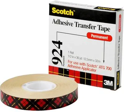 3M 924655 Transparentes Klebeband 55 m x 6 mm - Hochwertiges transparentes Klebeband für vielseitige Anwendungen. Ideal für Büro und Haushalt, bietet es zuverlässige Haftung und einfache Handhabung.