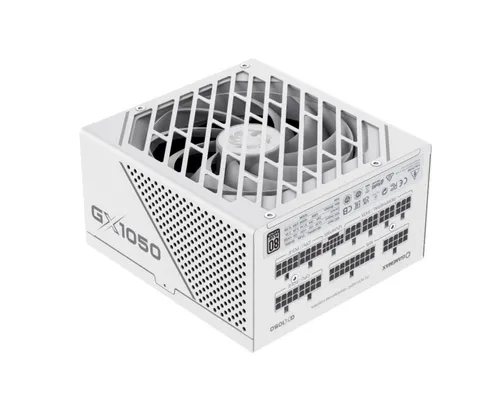 GAMEMAX GX-1050 PRO WH 1050W ATX 3.0 Netzteil - PC-Netzteil mit 80 Plus Platinum-Zertifizierung, ideal für Hochleistungssysteme mit PCIe 5.0 und umfassendem Schutz für maximale Stabilität und Effizienz.