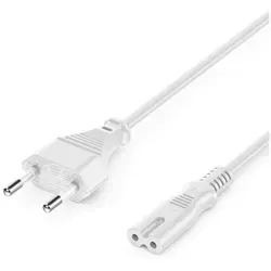 deleyCON deleyCON 2m Netzkabel Stromkabel Eurostecker von deleyCON