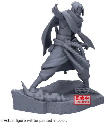 Banpresto Naruto Shippuden Sasuke Uchiha Statue - Detailreiche Actionfigur aus der Naruto Shippuden-Serie, ideal für Sammler und Fans. Die Statue besticht durch ihre präzise Verarbeitung und lebendige Farben.