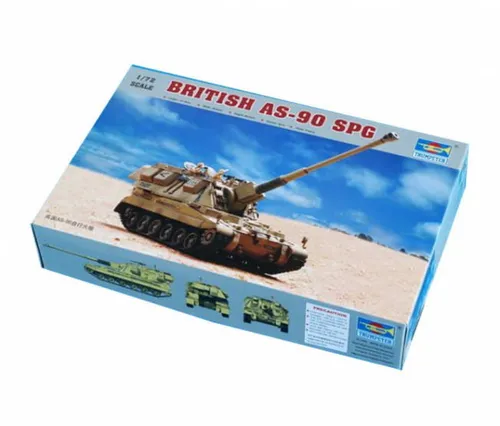 Britisch AS-90 Self-Propelled Howitzer / 1:72 - Trumpeter / 07221