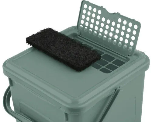 Kohlefilter Rotho Kunststoff BIO schwarz 6397200000WS