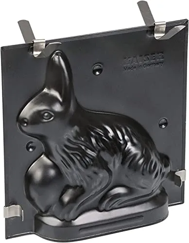 ORIGINAL KAISER 3D Osterbackform Hase 0,5 l - Backform antihaftbeschichet Oster-Backform Hasenform für Ostern