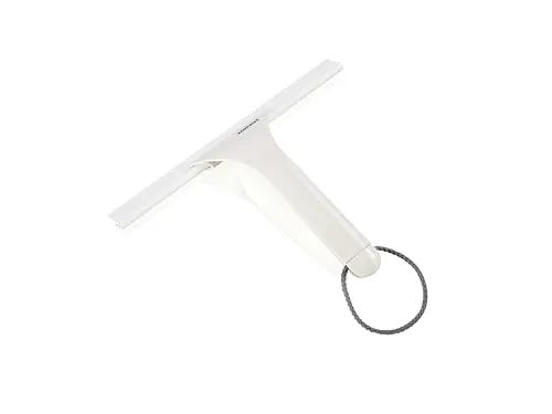 Leifheit Duschkabinenabzieher Cabino - Leichter Wasserabzieher für streifenfreie Reinigung - Duschabzieher für Glas, Acryl, Kacheln oder Fliesen mit einer Wischbreite von 24 cm. Extra leicht und mit praktischer Aufhängeschnur für einfache Handhabung und griffbereite Aufbewahrung.