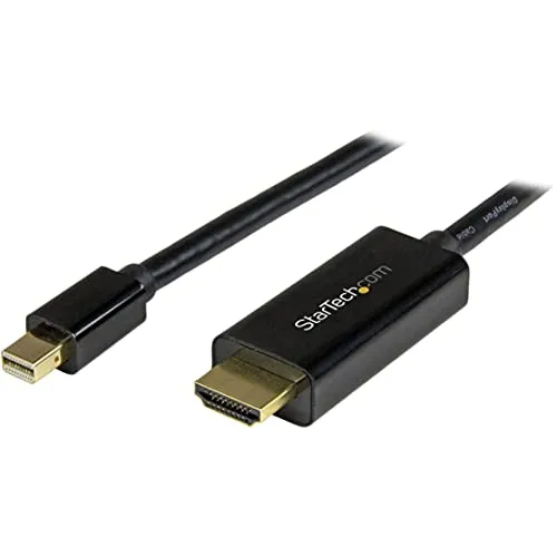 StarTech.com 3FT MDP to HDMI Cable - 4K, MDP2HDMM1MB