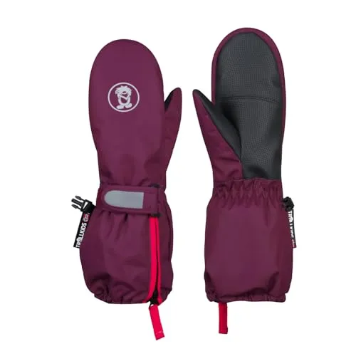 Trollkids Kids Troll Mitten XT 50, Redwood in rot von TROLLKIDS