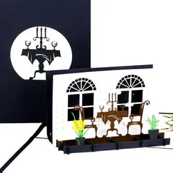 Colognecards Pop-Up Karte Candlelight Dinner