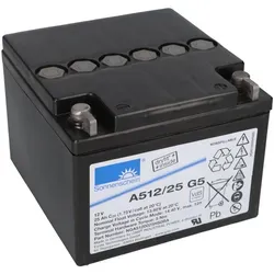 Exide Sonnenschein Bleigel Akku 12V 25Ah Dryfit A512/25G5 von Sonnenschein / Exide