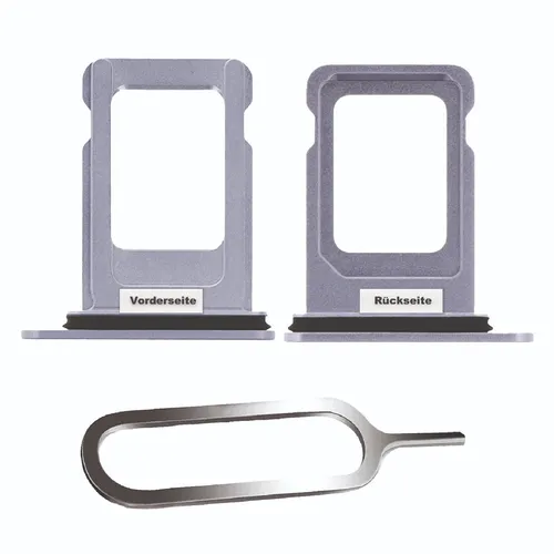 iPHONE 14 / PLUS SIM KARTEN HALTER TRAY ADAPTER FACH STECKER SLOT CARD VIOLETT