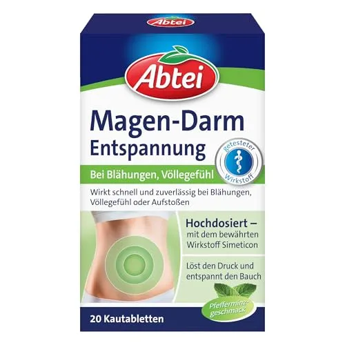 Abtei Magen Darm Entspannung Kautabletten von Abtei