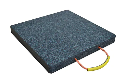 Produktbild Abstützplatten Unterlegplatten Kranplatten 400 x 400 x 60 mm - 18t