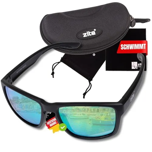 Zite Sportbrille Culo – Schwimmfähige Polarisationsbrille mit Hardcase