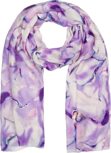 Schals & Halstücher Lila von styleBREAKER