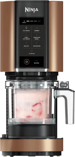 NINJA CREAMi Eismaschine NC300EU - 7 Programme für Eis, Gelato, Sorbet und mehr, Creamify™-Technologie für cremige Genussmomente in Minuten