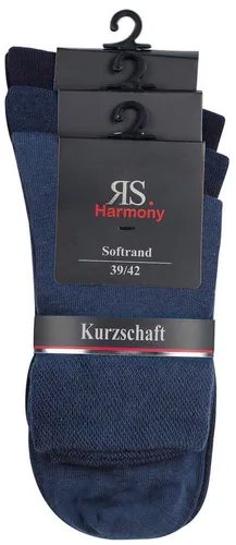 RS Harmony Socken 3 Paar RS. Harmony 32030 Kurzschaftstrumpf jeanstöne 39-42, 43-46