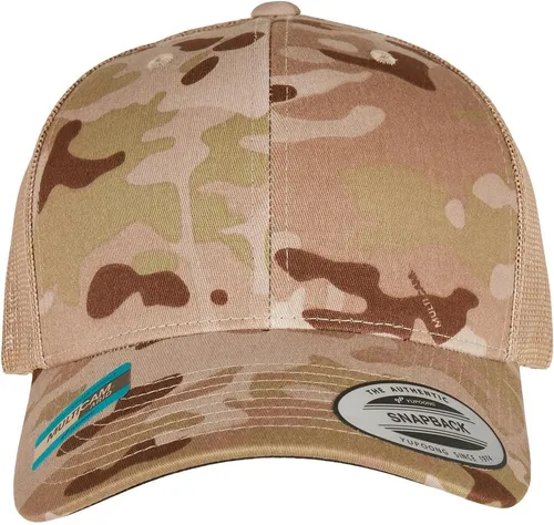 Flexfit Flex Cap Unisex Retro Trucker Multicam® - Flex Caps in Multicam® Design, ideal für jeden Anlass und Stil – bequem und trendig zugleich.