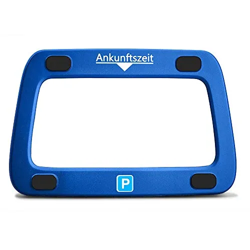 Parkwächter V0 Scheibenadapter mit 4 Klebepads (Blau)