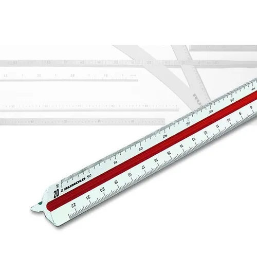 Dreikantmaßstab Architekt 4 Rumold 150/4/30, 30 cm